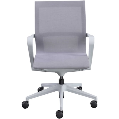 Lorell Premium Executive Mesh Swivel Executive Chair, Gray (LLR40207)