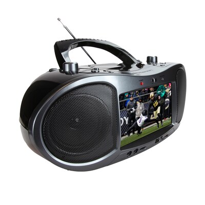 Emerson Bluetooth Boombox Radio, Black (EDL-2560H)