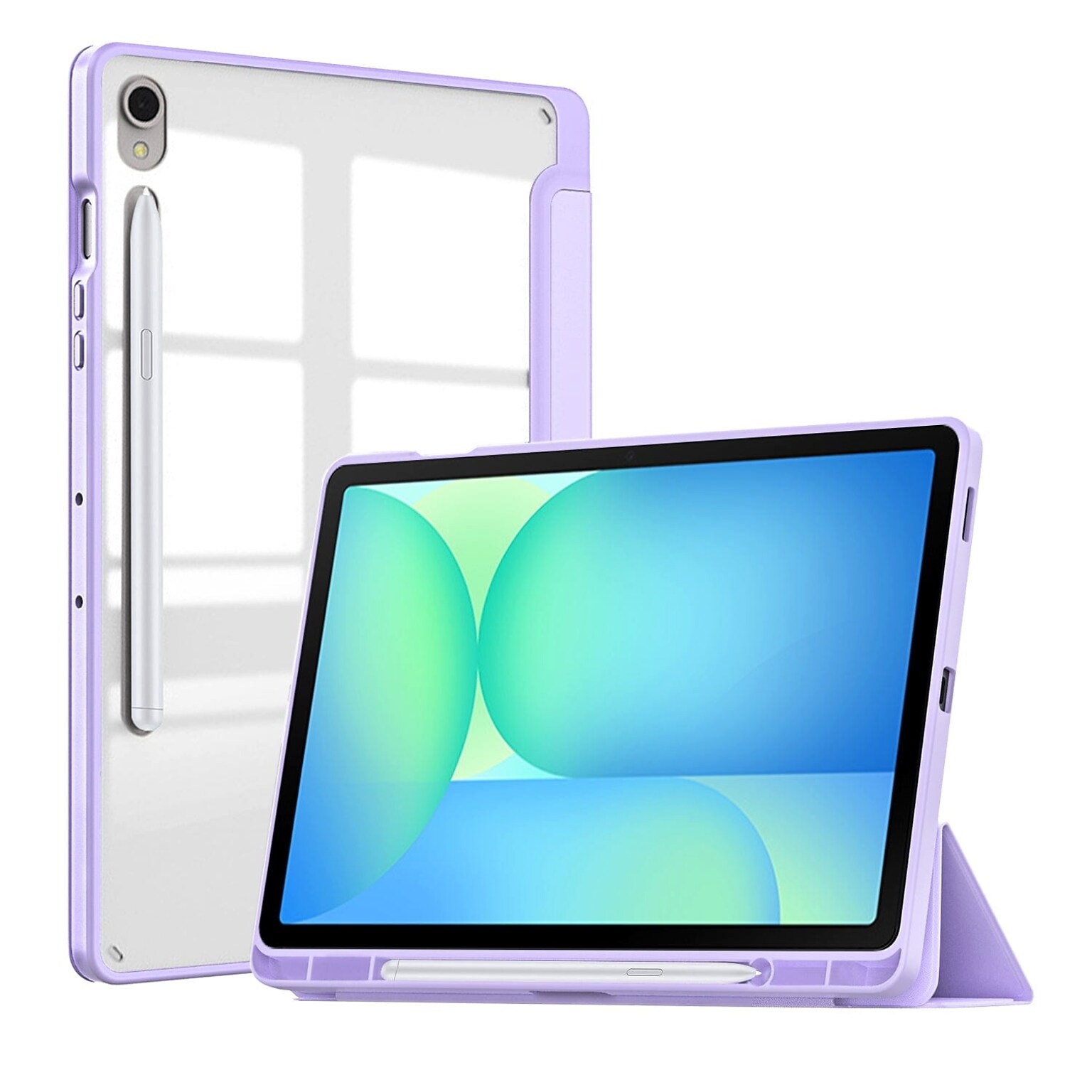 SaharaCase Venture Series Folio Case for Galaxy Tab S10 Lite (2025) and Galaxy Tab S10 FEE, Purple Orchid (TB00463)
