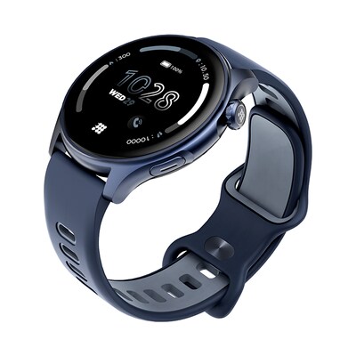 Cubitt AURA Smartwatch, 36.32mm, Aluminum Case, Deepest Blue Sport Band (CT-AURA2)