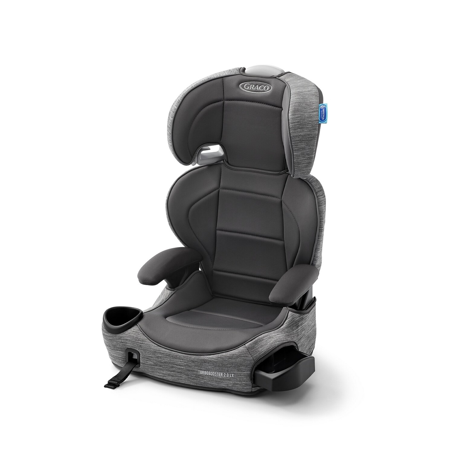 Graco TurboBooster 2.0 LX Highback Booster Seat with Latch System, Gannon (2203030)