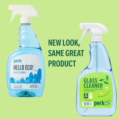 Perk Eco Glass Cleaner, Ready To Use, 32 oz. (PK611032-A)