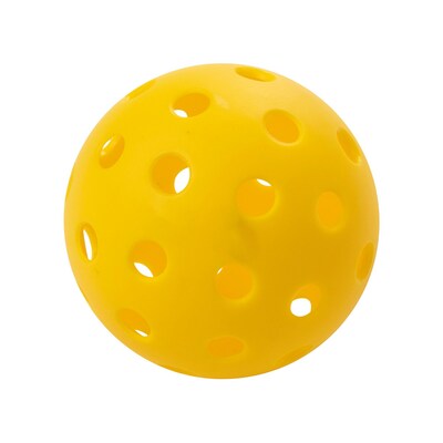 Champion Sports Recreational Outdoor Pickleball Set, Yellow (CHSPB6OTDSET)