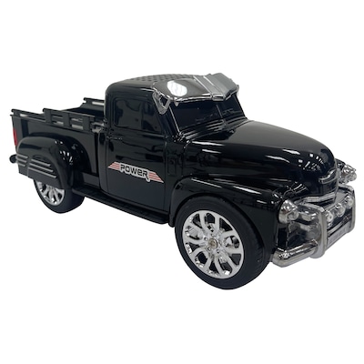 Audiobox Retro Ride Wireless Bluetooth Rechargeable Truck Speaker with FM Radio, Black (TRK-5300BLK)