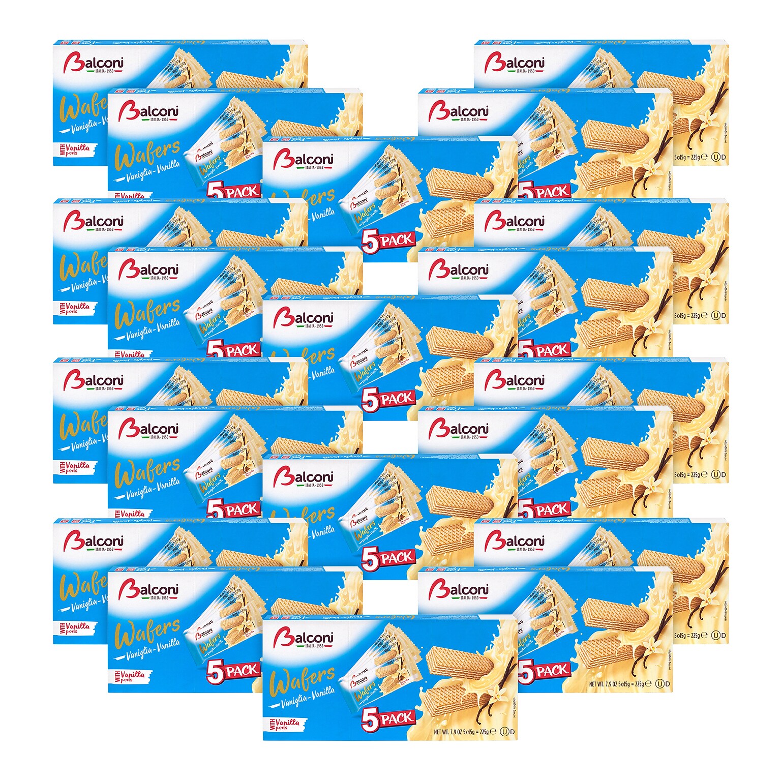 Balconi Vanilla Wafers, 100/Pack (600-04192)