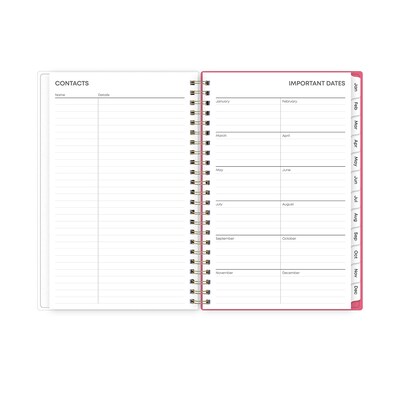 2026 Blue Sky Amalia 5" x 8"  Weekly & Monthly Planner, Plastic Cover, Multicolored (148768-26)