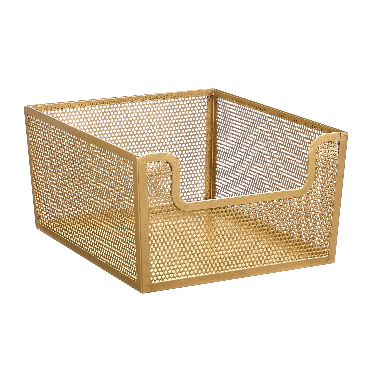 iDesign Steel Organizer, Soft Brass (25999)