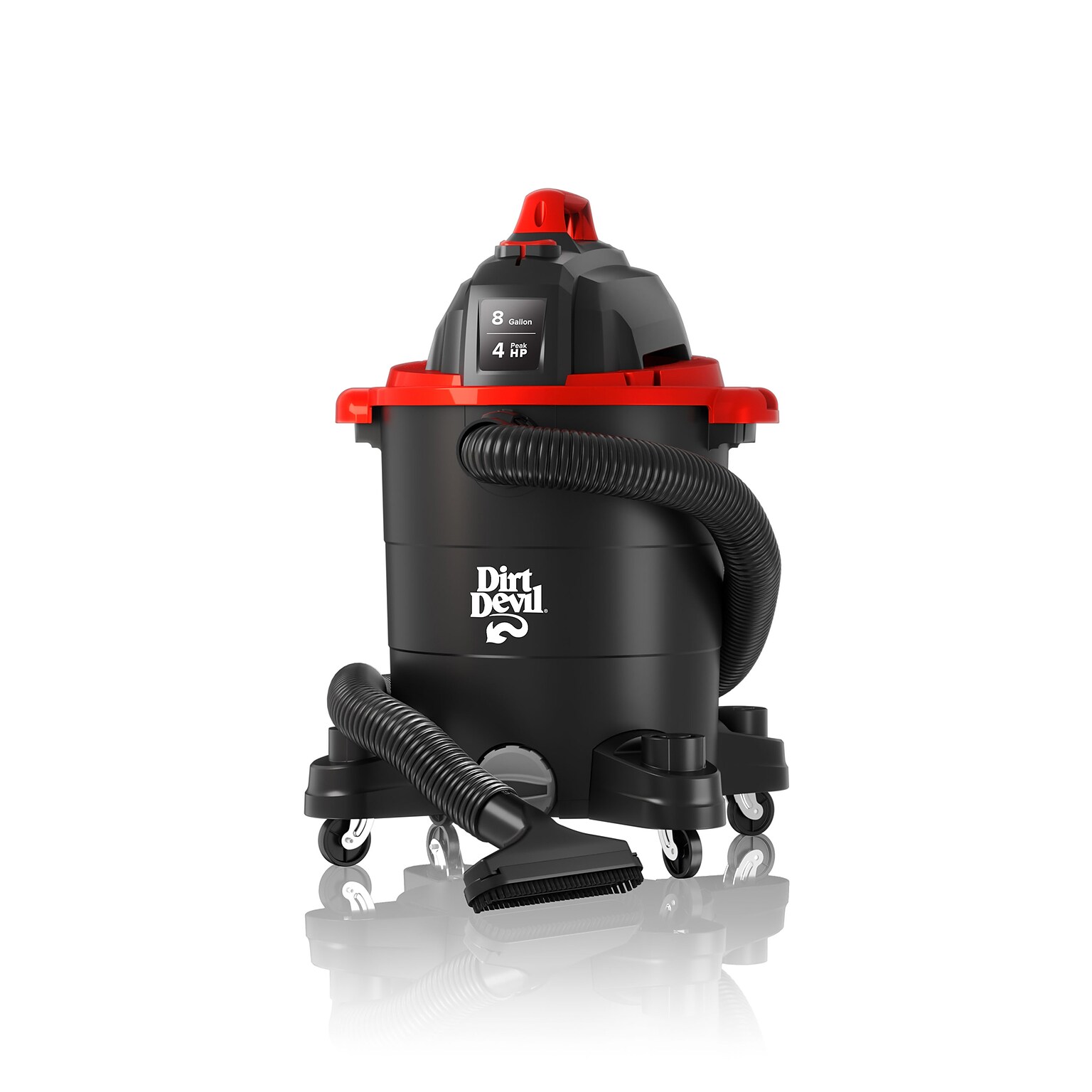 Dirt Devil 8 Gal. Wet/Dry Vacuum Cleaner, 4 Peak HP (SD68000)