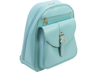 McKleinUSA MOLINE Business Laptop/Tablet Backpack, Aqua Blue (99668)