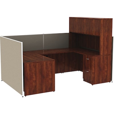 Lorell Panel System Partition Fabric Panel, 72"W x 48"H, Gray (LLR90264)
