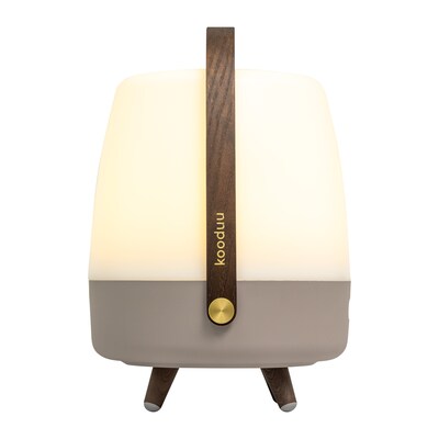 Kooduu Lite Up Play 15.75" LED Speaker Lamp with USB Port, Earth (1201-15)