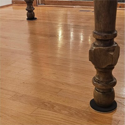 Lorell All-Floor Slider, Beige, 4/Pack (LLR42328)