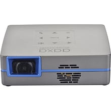 AAXA SLC450 HDMI/USB/Wireless Portable LCOS Short-Throw Pico Projector, Silver Gray (KP-450-00)