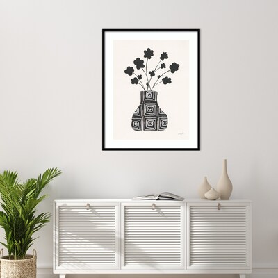 Amanti Art Shadow Vessel II by Courtney Prahl Wood Framed Wall Art Print, 33" x 41" (A42676882194)
