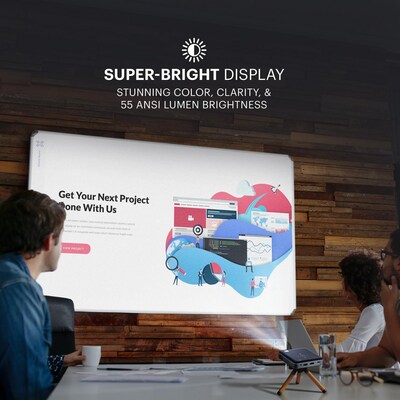 KODAK LUMA 150 Portable Wireless Projector (AMZKPJS150QULW)