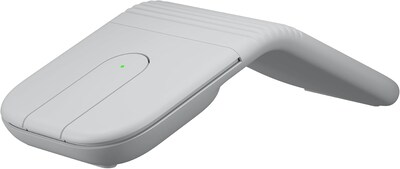 Logitech Mobi Fold Wireless Ambidextrous Optical Travel Mouse, Off-White (910-007630)