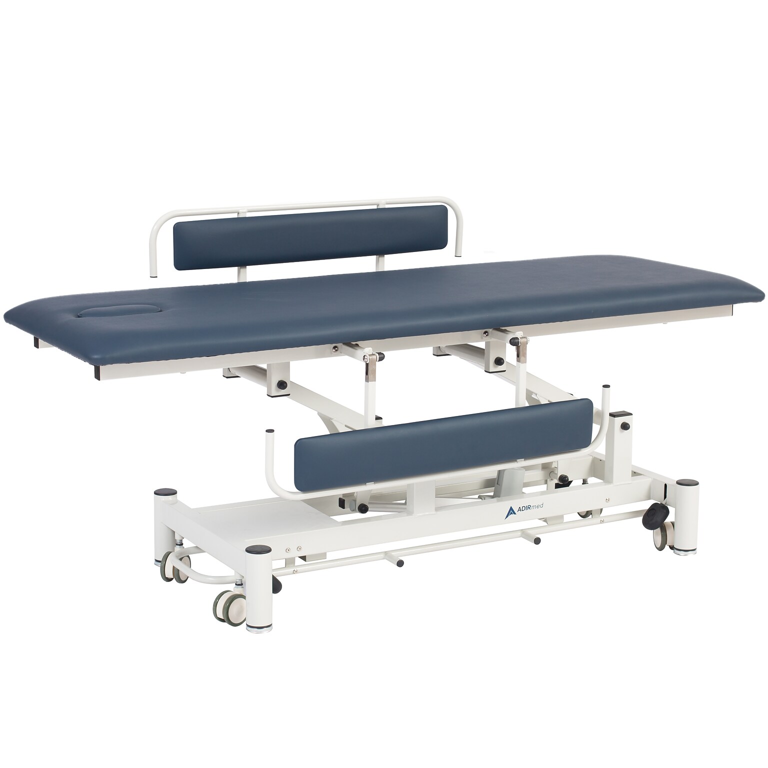 Viva Comfort Elite-Line Power Adjustable Exam Table with Side Rails, 550 lbs. Capacity, Blue (ADIME903-03-MK)