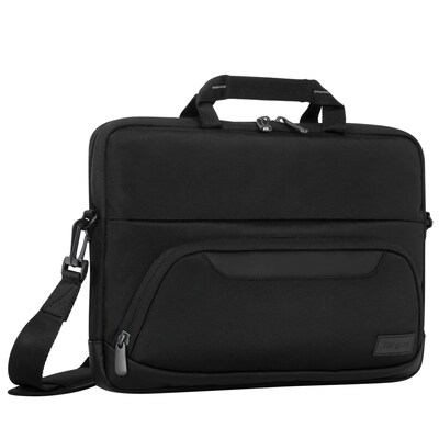Targus Mobile Elite 14" Nylon Water-Resistant Laptop Bag, Black (TBS579GL)