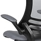 Flash Furniture Mesh Ergonomic Drafting Chair with Adjustable Foot Ring and Lumbar Support, Dark Gray (BLX5MDDKGY)