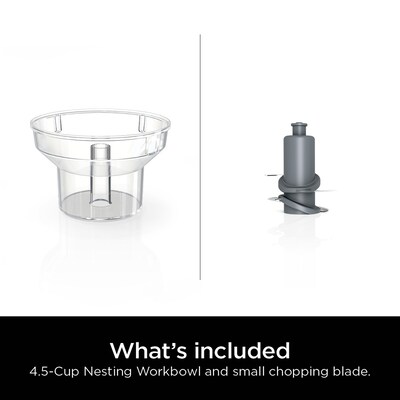 Ninja Professional XL Food Processor 4.5-Cup Nesting Work Bowl Kit (XSKBWLNBWL)
