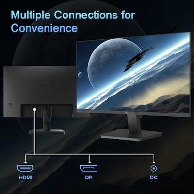 Sansui 27" FHD 120Hz IPS Adaptive Sync Monitor, Tilt Adjustable, Black (ES-27F2)