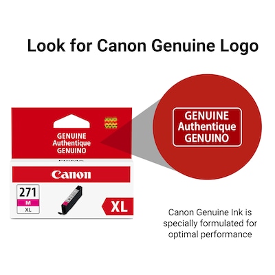 Canon 271XL Magenta High Yield Ink Cartridge (0338C001)