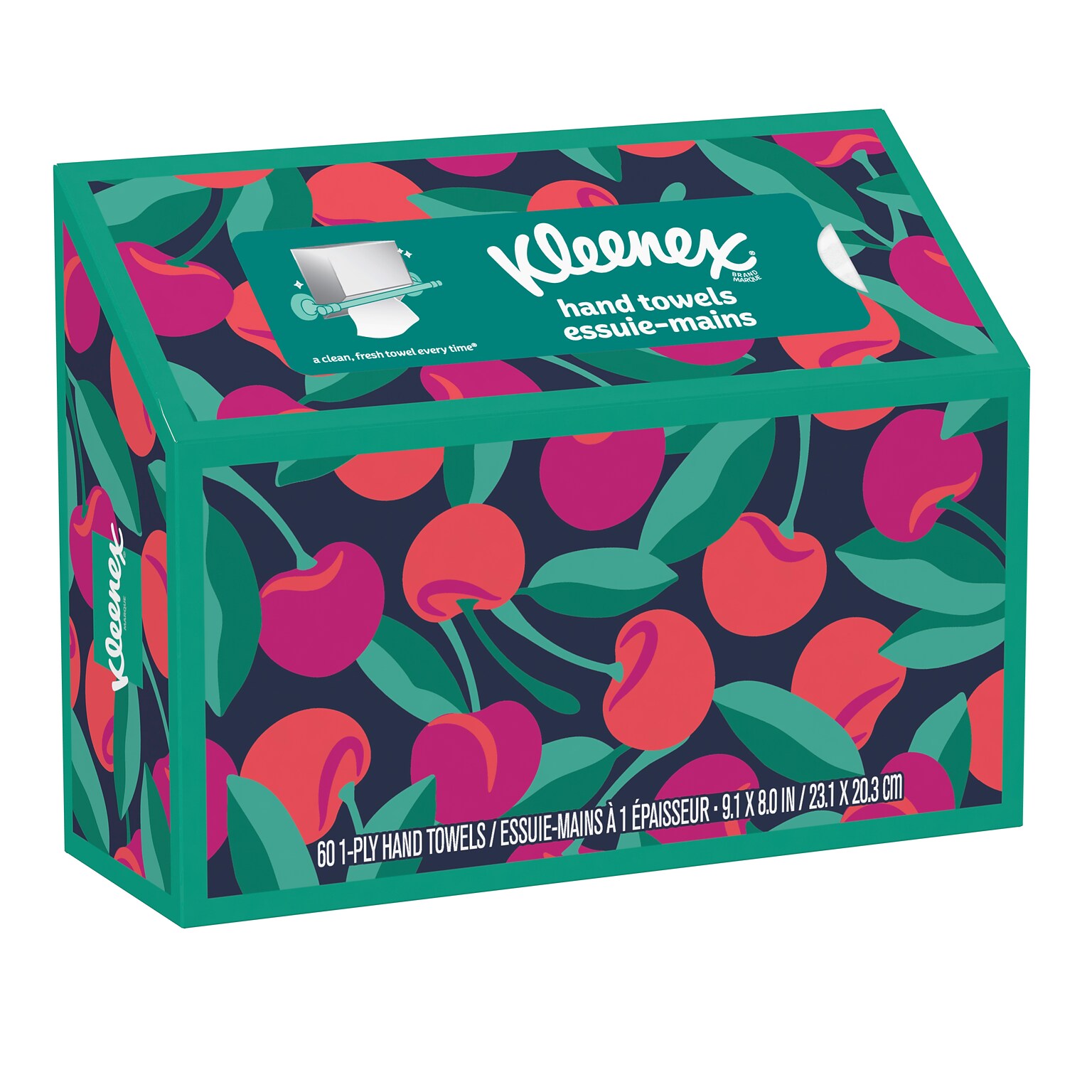 Kleenex Guest Towel Paper Towels, 1-ply, 60 Sheets/Pack, 1 Pack/Carton (38586)