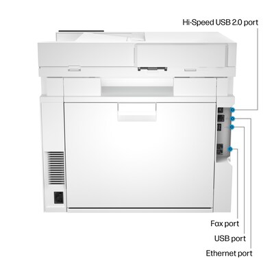 HP Color LaserJet Pro MFP 4301fdn All-in-One Printer, Scan, Copy, Fax, Mobile Print, Secure, Best for Small Teams (4RA81F)