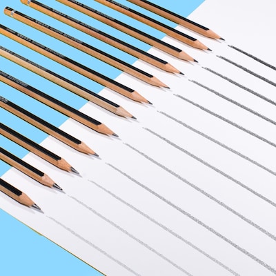 Lyra Graduate Graphite Pencil Set, Assorted Colors, 12 Pencils/Set, 2 Sets/Bundle (LYXL1171120-2)