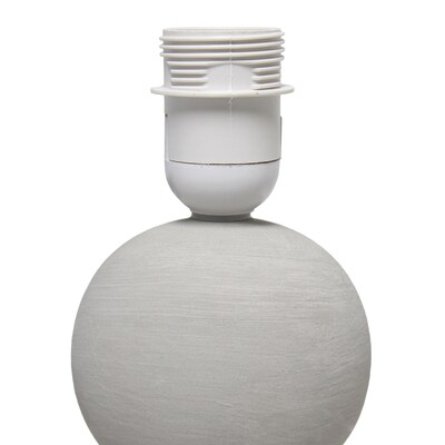 Simple Designs Stone Age Table Lamp, Taupe (LT1116-TAU)