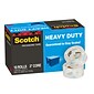 Scotch Heavy-Duty Shipping Packing Tape, 1.88"W x 54.6 Yards, Clear, 18-Pack (3850-18CP)