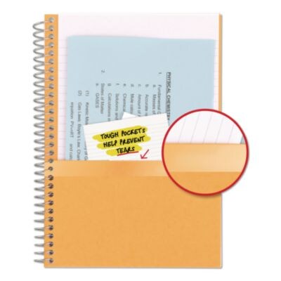 Five Star 2-Subject Notebook, 9.5" x 6", College Ruled, 80 Sheets, Assorted Colors (MEA840029)