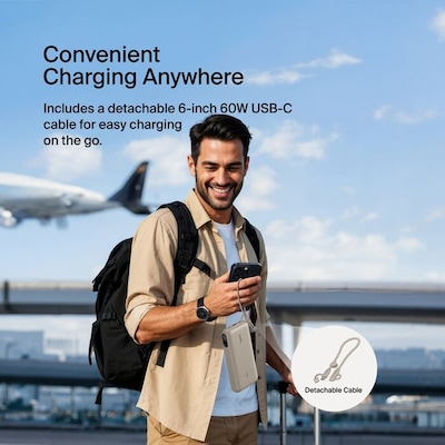 Belkin BoostCharge Power Bank, 20K, Sand (BPB028FQSD)