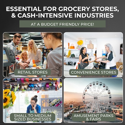 Kolibri Bill Counter, Black (B-KOLIBRI)