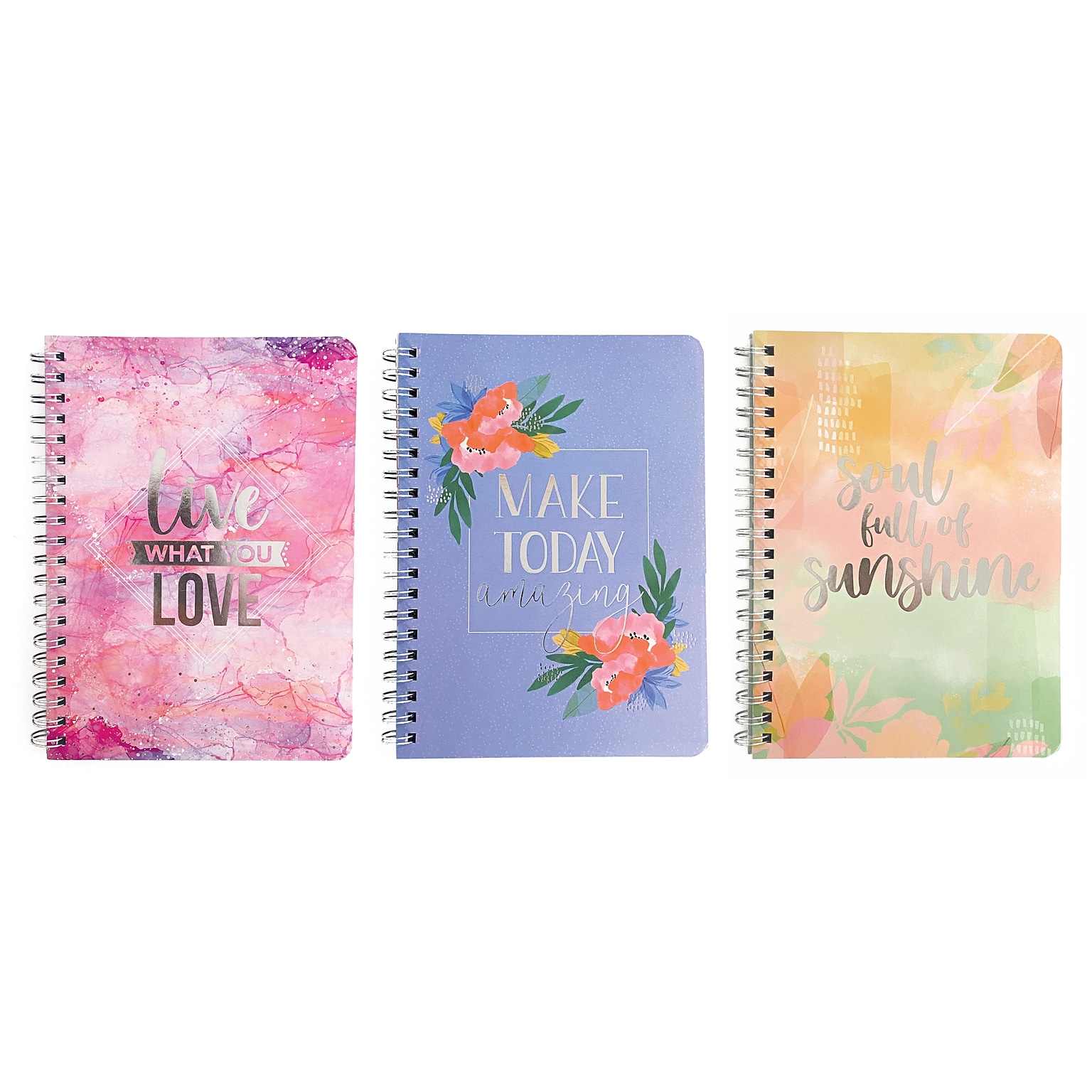 Carolina Pad Silver Lining 1-Subject Pocket Notebook, 5 x 7, College Ruled, 80 Sheets (35000)