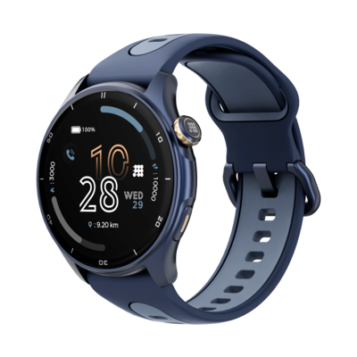 Cubitt AURA Pro Smartwatch, GPS, 36.32mm, Aluminum Case, Deepest Blue Sport Band (CT-AURAP2)
