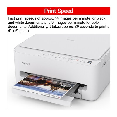 Canon PIXMA TS4320 Wireless Color All-In-One Inkjet Printer, Best for Home (7181C002)