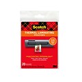 Scotch® Lamination Thermal Laminating Pouches, Index Card, 5 Mil (TP590220)