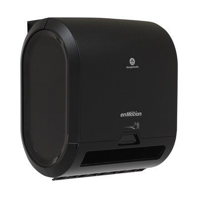 enMotion® Flex Mini Automated Touchless Roll Paper Towel Dispenser by GP PRO, Black, 11.750”Wx7.830”Dx13.280”H (59798)