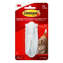 Command™ Large Designer Hook, White (17083ES)
