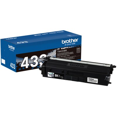 Brother TN-433 Black High Yield Toner Cartridge   (TN433BK)