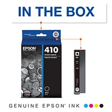 Epson T410 Black Standard Yield Ink Cartridge   (T410020-S)