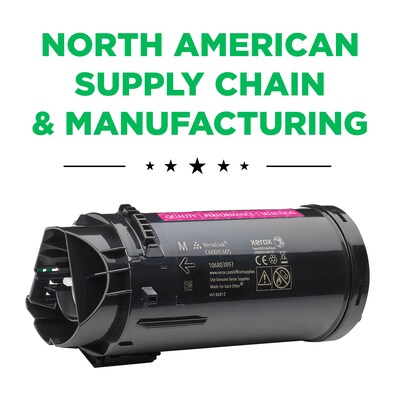 Clover C600 Remanufactured Magenta Extra High Yield Toner Cartridge Replacement for Xerox 106R03917