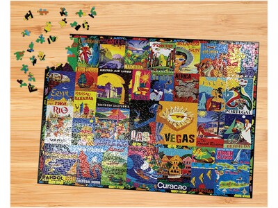 Willow Creek Exotic Travel 1000-Piece Jigsaw Puzzle (49182)