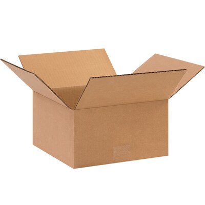 6 x 6 x 3 Moving Box, 200#, Kraft, 25/Bundle (663)