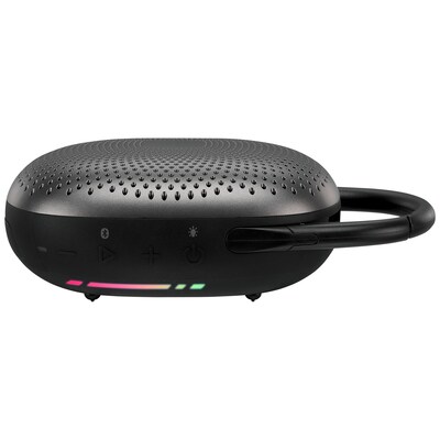 ILIVE Waterproof Portable Wireless Speaker, Black