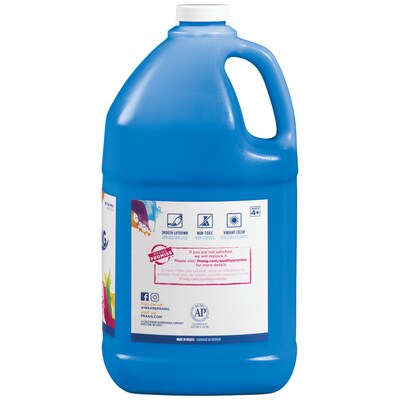 Prang Ready-to-Use Tempera Paint, Turquoise, 128 oz. (DIX22819)
