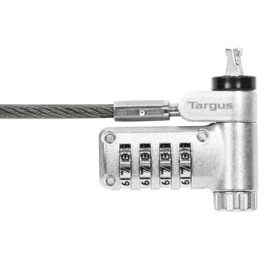 Targus DEFCON Ultimate Universal Serialized Laptop Combination Lock, 6.5 ft. (ASP96GLX-S)
