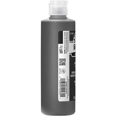 FolkArt Acrylic Paint Matte, 8oz., Licorice, 3/Pack(FLK989-3)