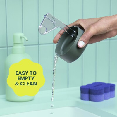 Brite by Scotch-Brite Scrub & Wipe with Drain and Dry Stand, 1/Pack (BRSS-3)